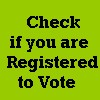 Check if you are Registered to Vote